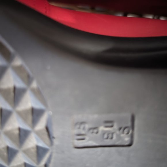 Aerosoles red sandals - Picture 2 of 5